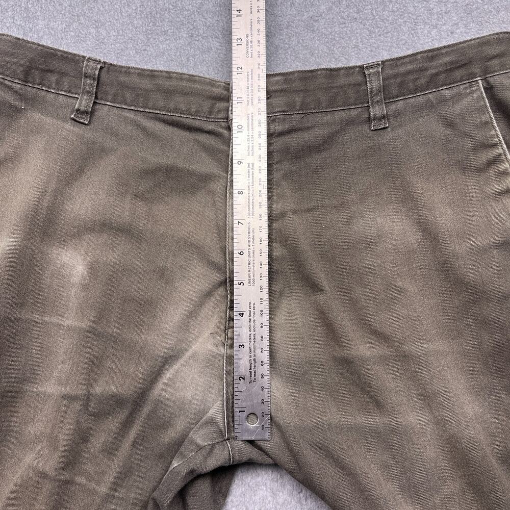 volcom corpo class chino shorts mens 36 gray flat front - Picture 13 of 13